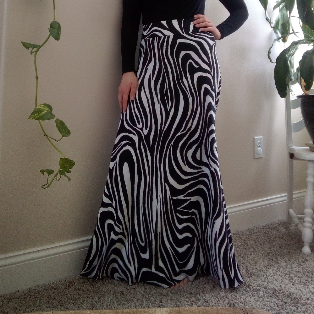 Banana Republic Zebra Skirt